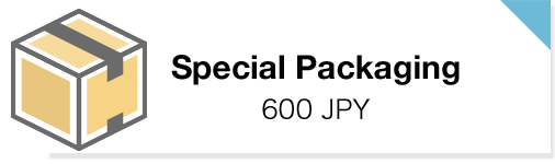 Special Packaging: 600 JPY
