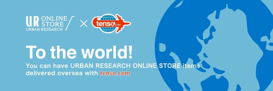 Use idee-shop.click to ship URBAN RESEARCH products to your address overseas!