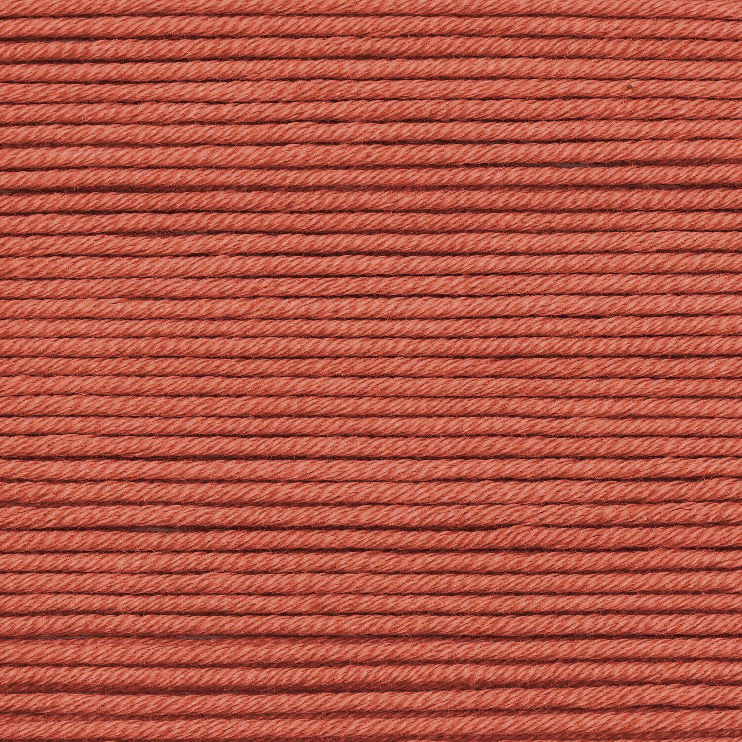 Wickelkarte des Garns Essentials Fine Fine Merino in der Farbe 76 Terracotta.