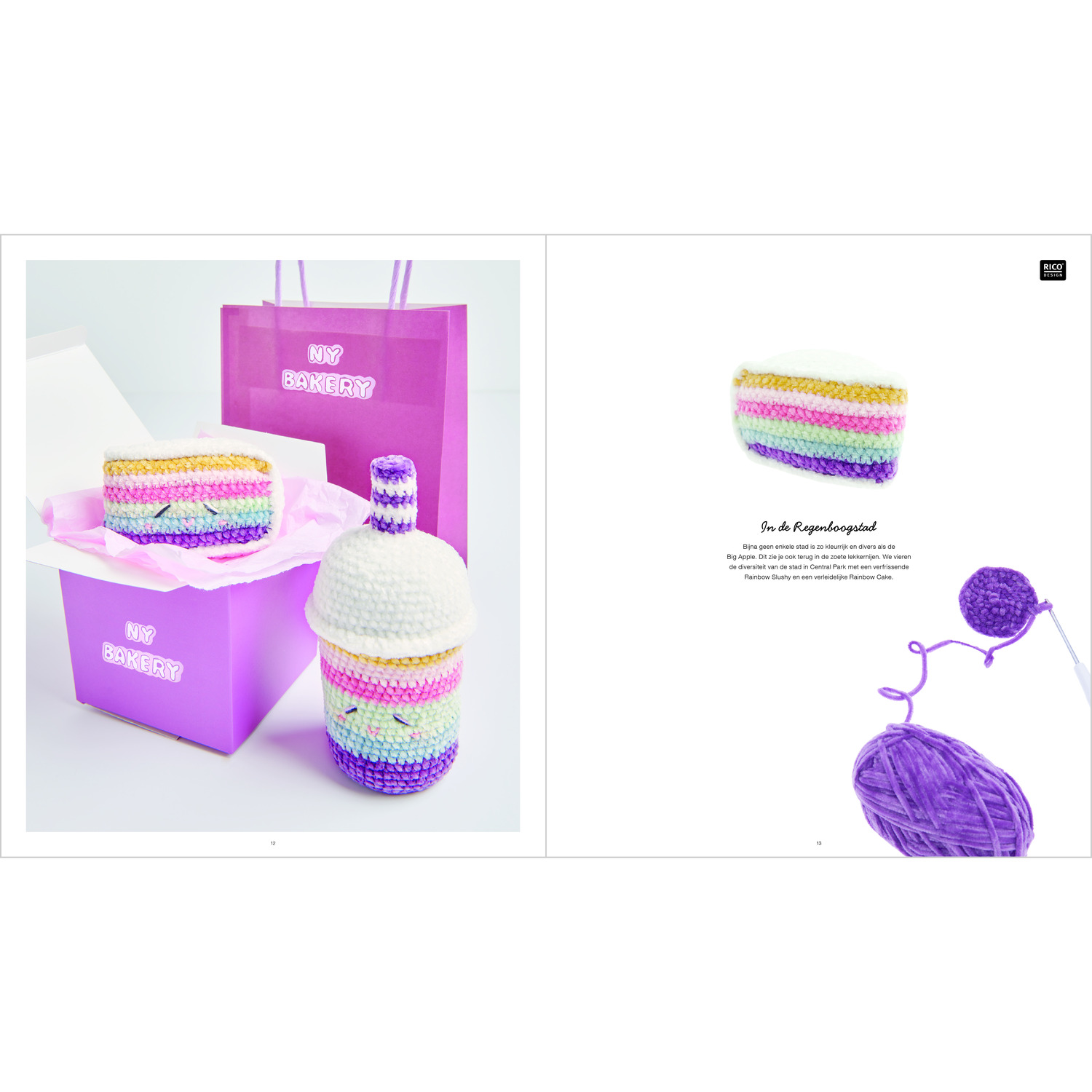 Ricorumi New York Bakery  Sprachauswahl niederländisch von Rico Design