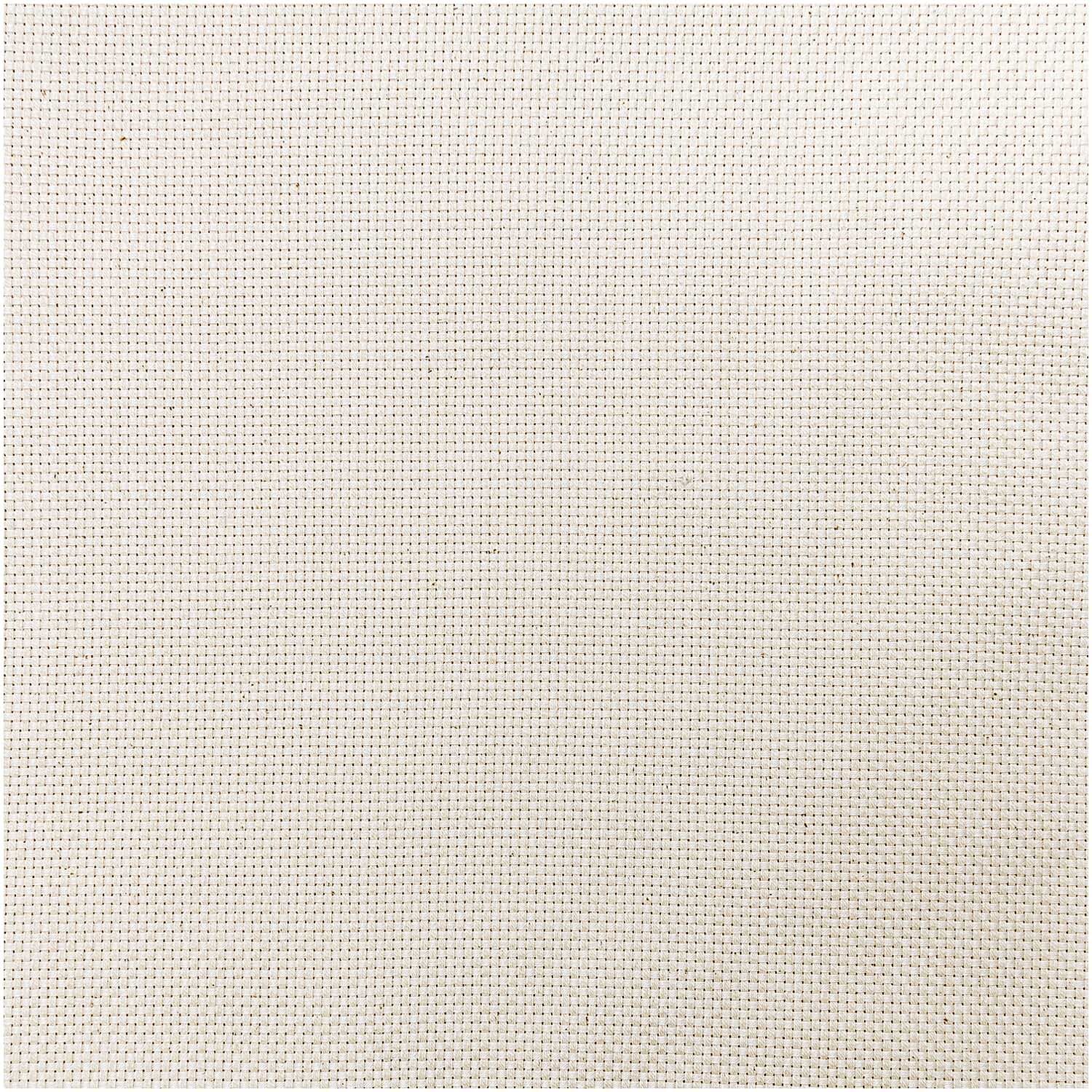 Mönchstoff 4,6 Stiche/cm 50x140cm von Rico Design in natürlichem Farbton, ideal für kreative Nähprojekte.
