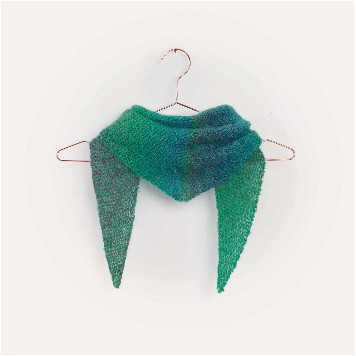 Gestricktes Dreieckstuch: Modell 08 aus dem Heft Accessoire Special