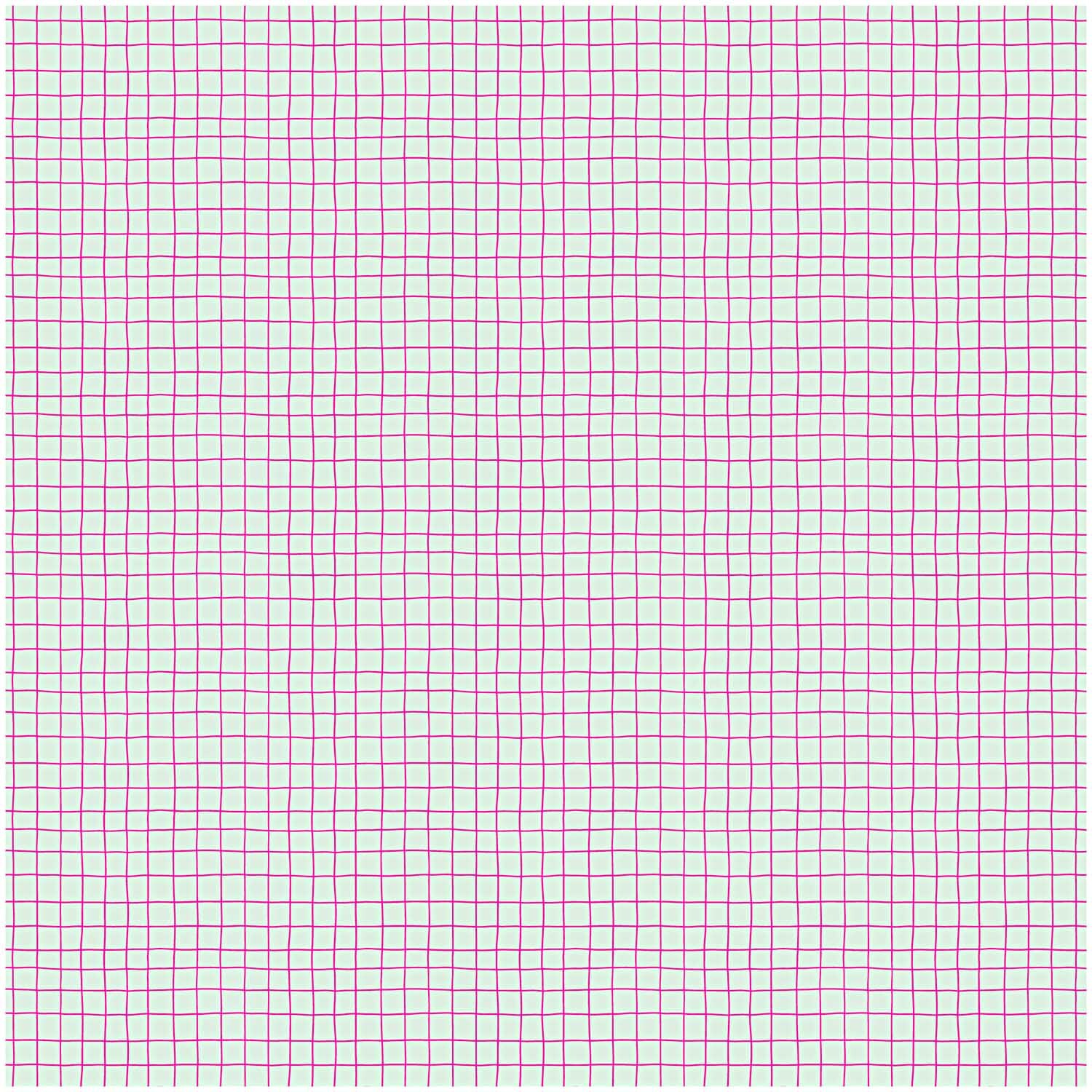 Stoff Karo mint-neon 25x70cm beschichtet von Rico Design. Kariertes Muster in Mint und Neon. Ideal für kreative Projekte.