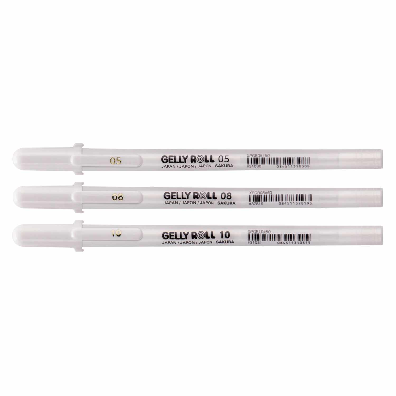 Gelly Roll Gelstifte Basic-Set Bright White von Royal Talens