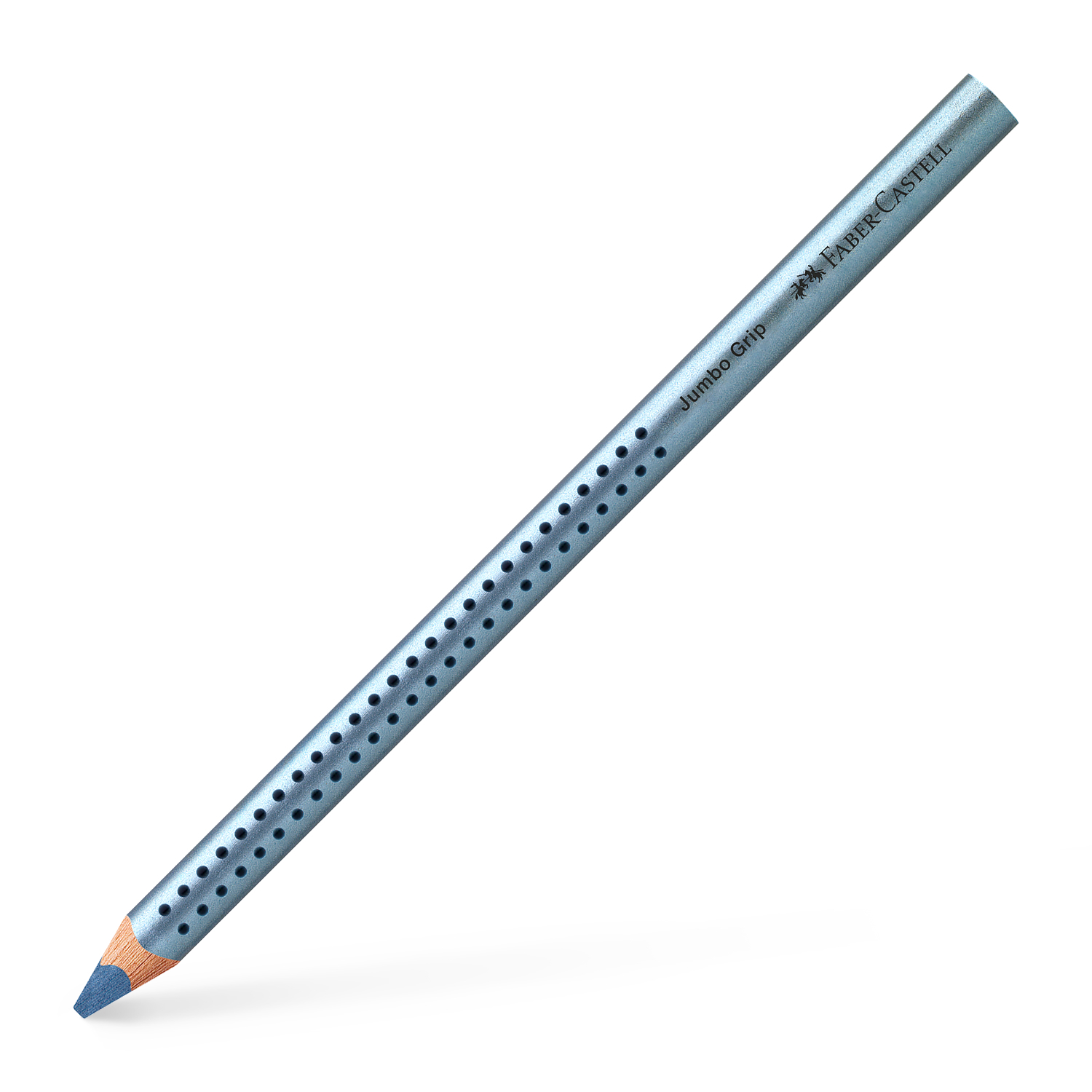 Jumbo Grip metallic Farbe Blau von Faber-Castell 