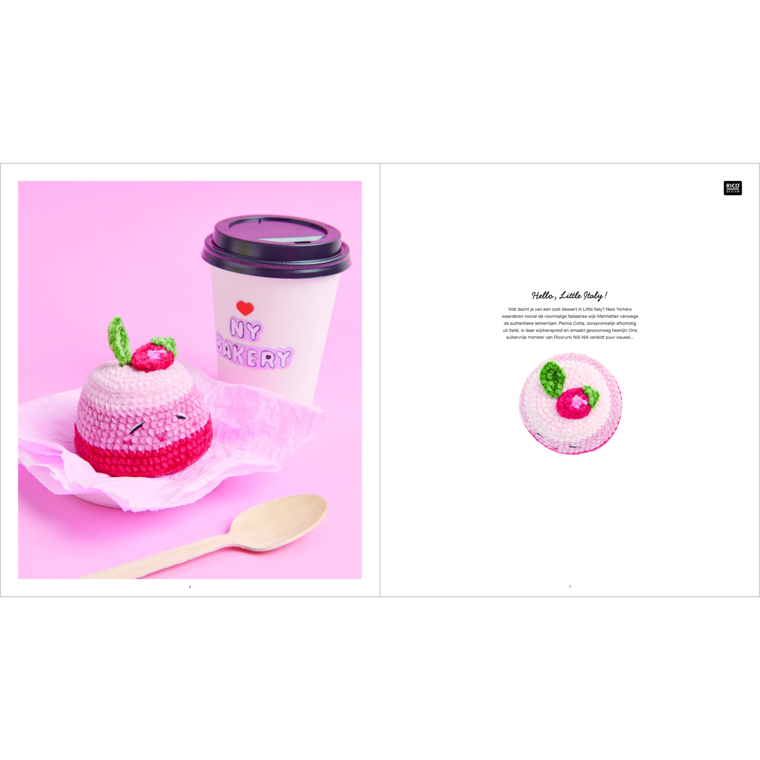 Ricorumi New York Bakery  Sprachauswahl niederländisch von Rico Design