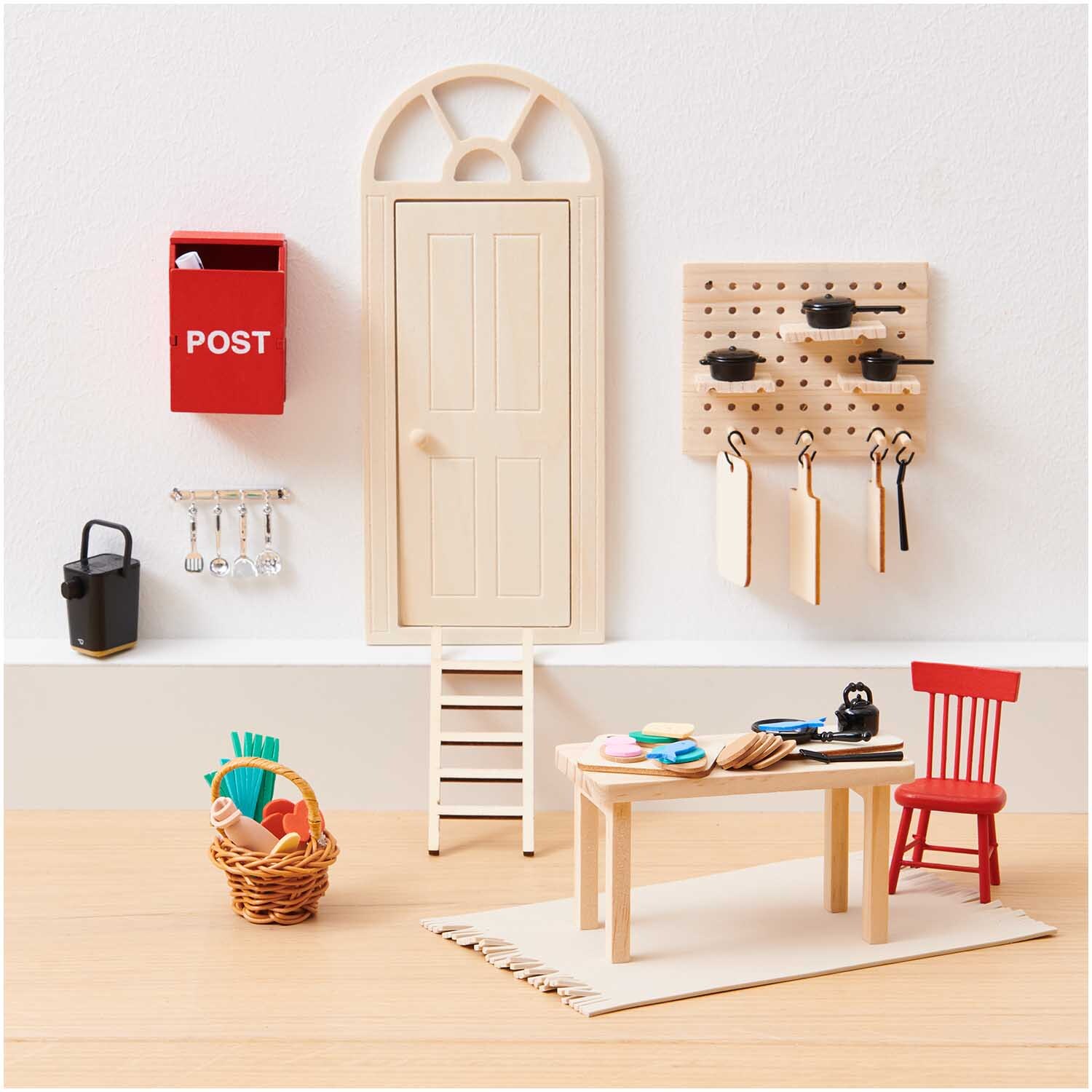 Miniatur Küchenboard zum Zusammenstecken 8x10cm von Rico Design