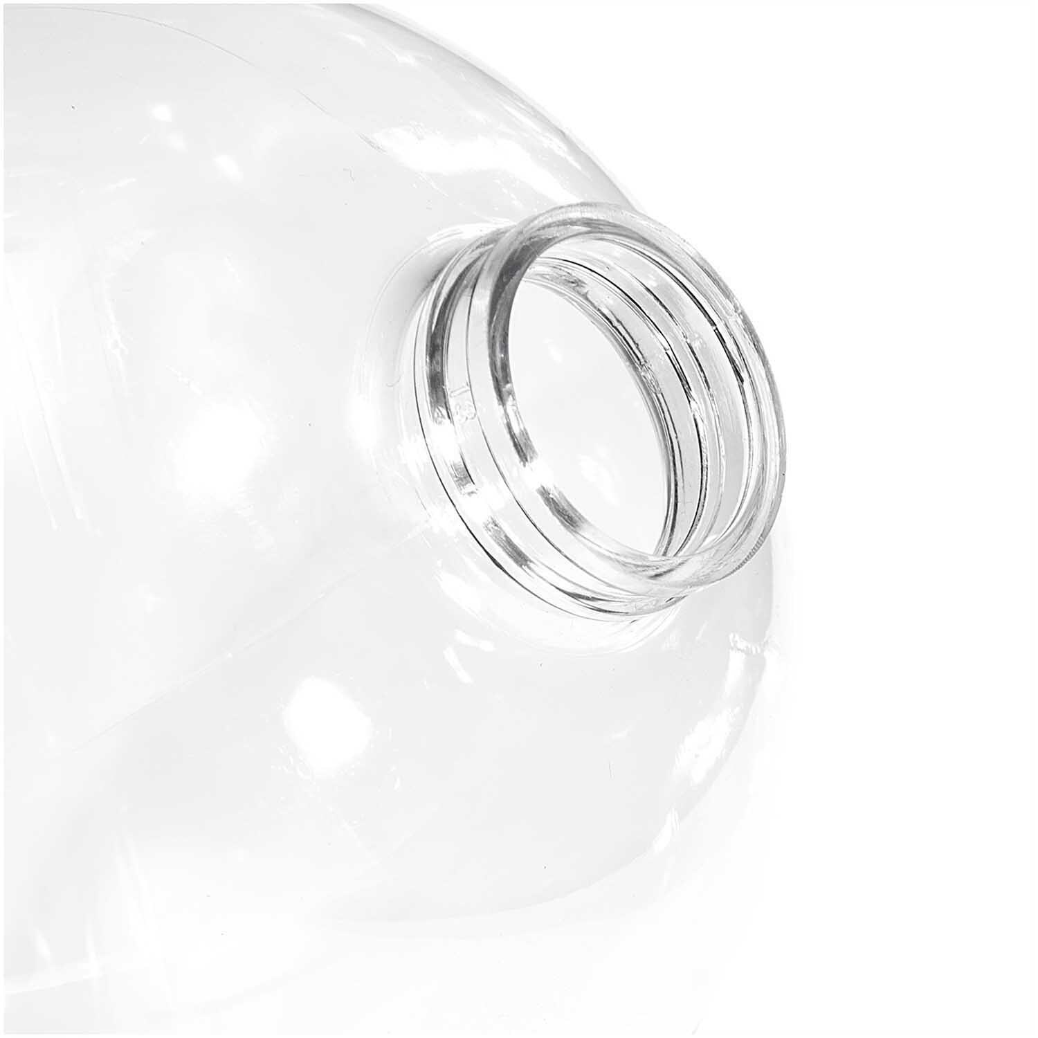 Weihnachtskugel aus Kunststoff 10cm, transparent, von Rico Design. Ideal für festliche Dekorationen.