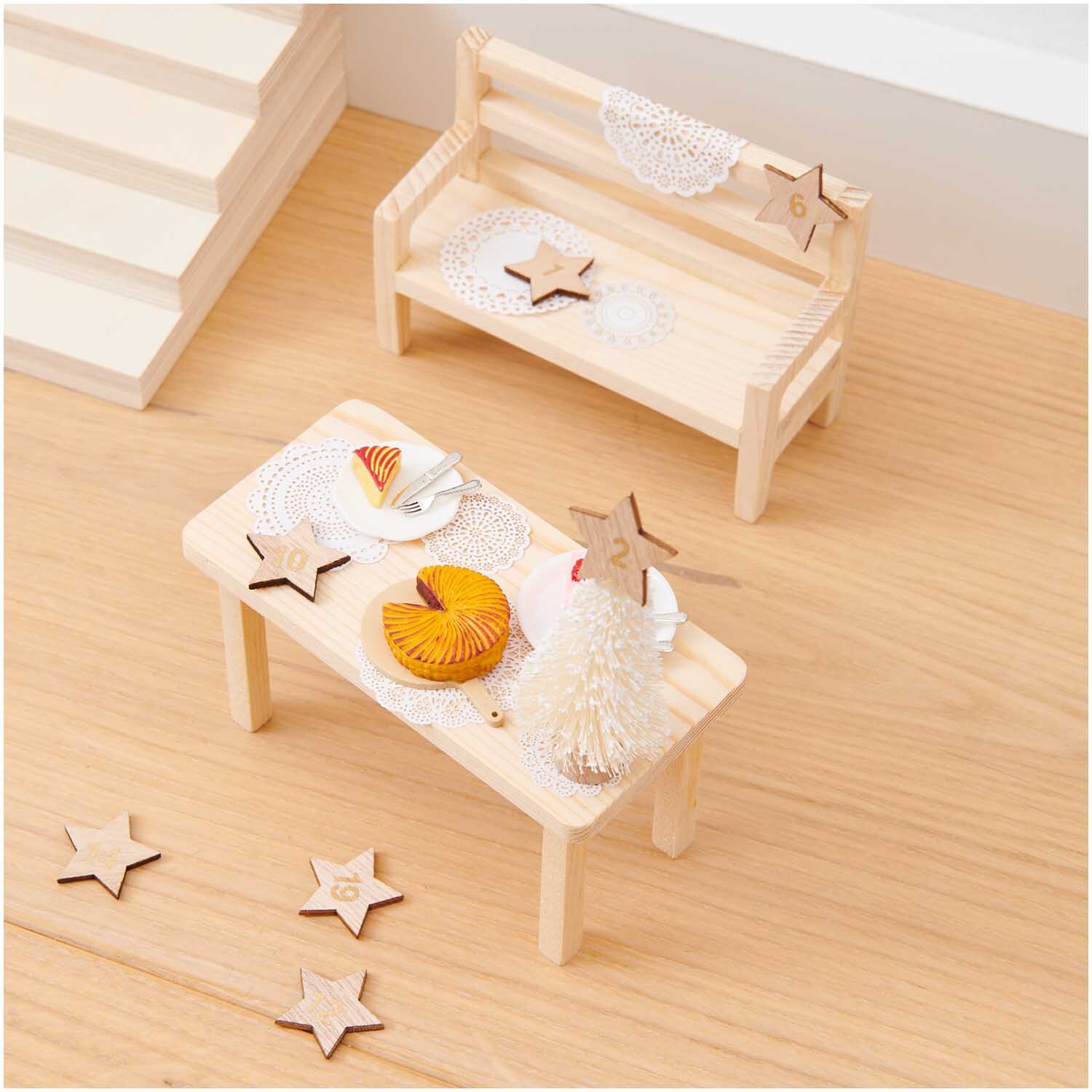 Miniatur Spitzendeckchen 10 Stück von Rico Design