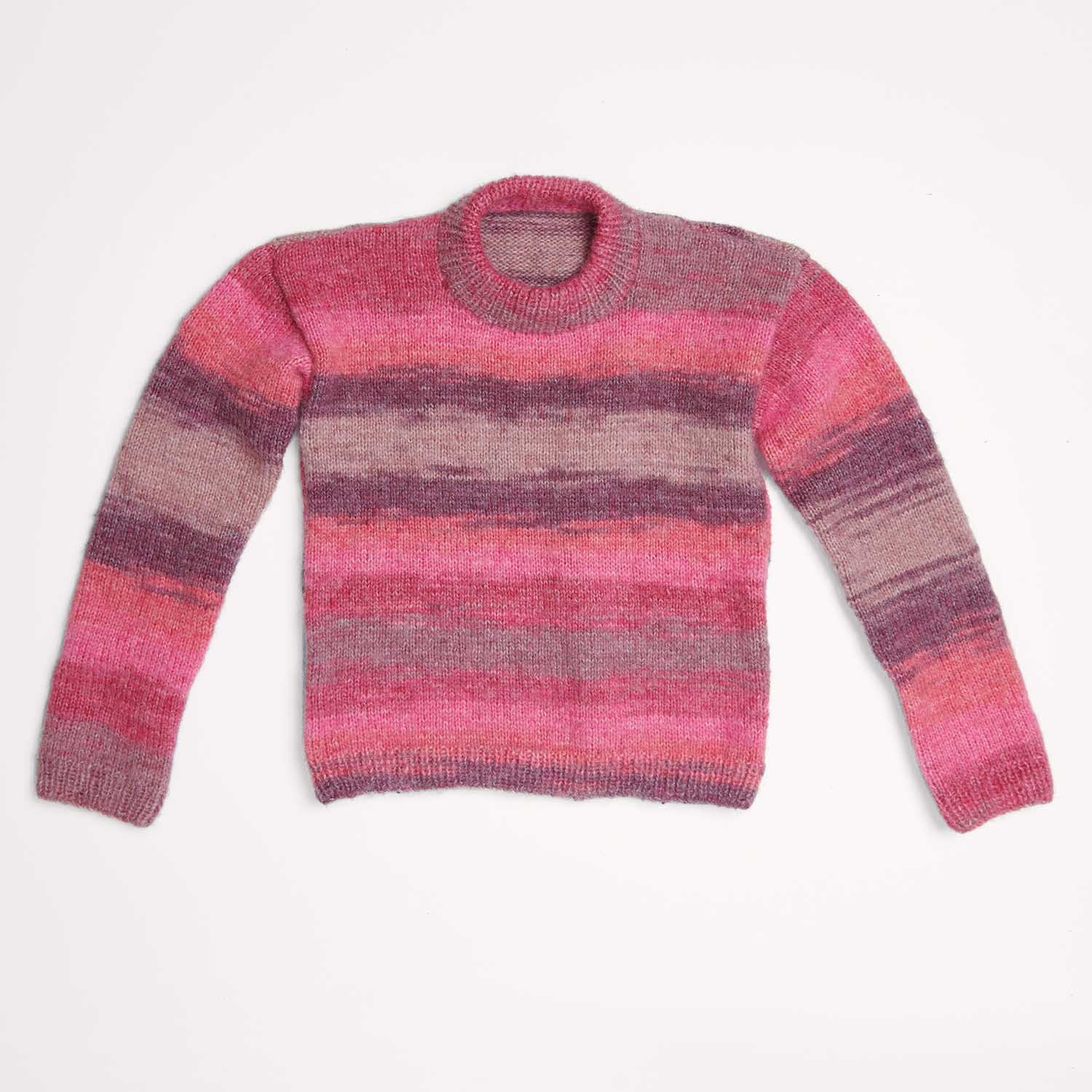 Strickanleitung Kinderpullover aus Creative Painted Power von idee. Creativmarkt 