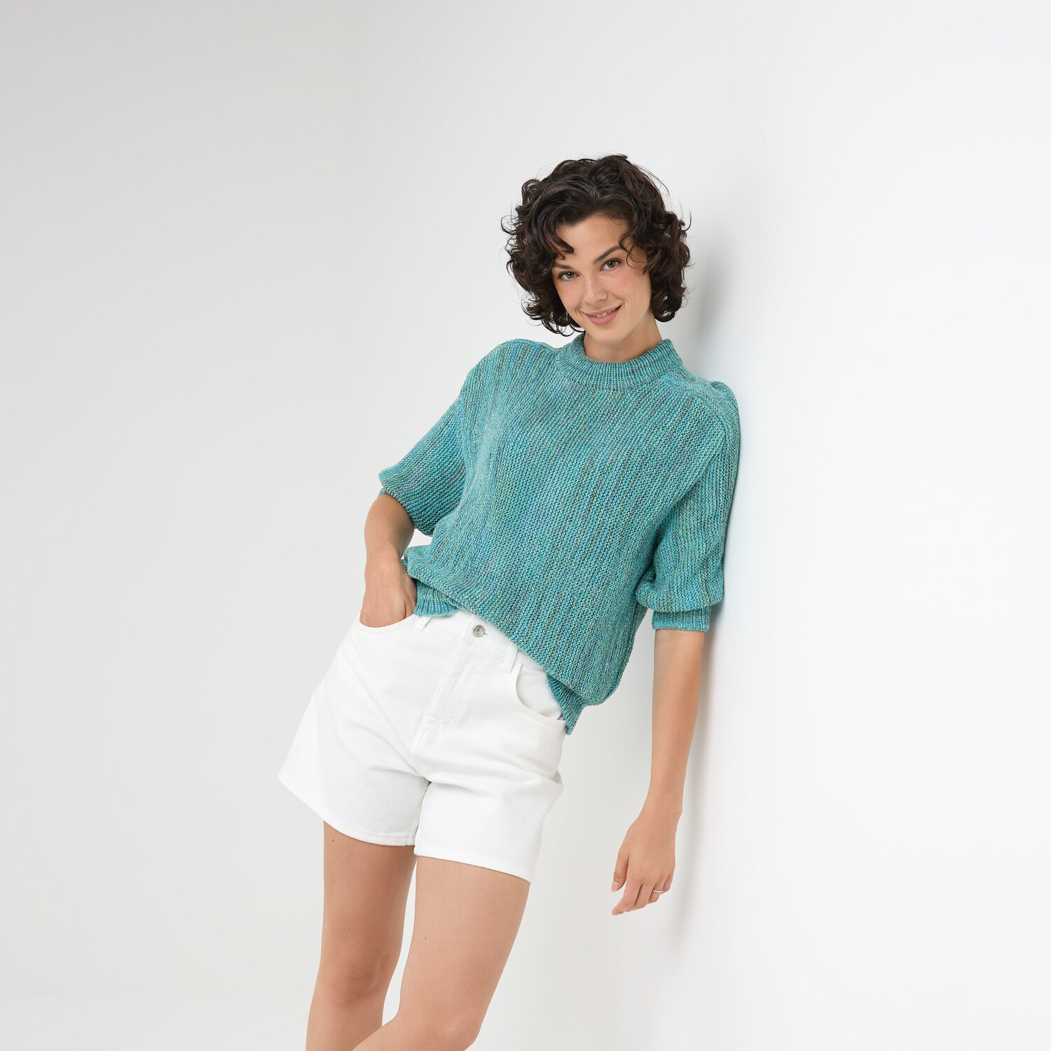 Strickset Shirt Modell 17 aus Die Neue Masche No. 12 von idee. Creativmarkt