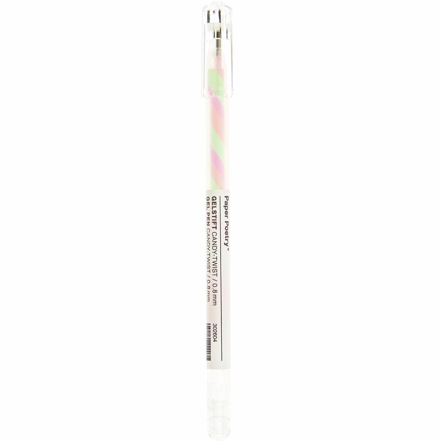 Gelstift Neon-Twist mit 0,8mm Spitze in leuchtenden Farben. Ideal für kreative Projekte und Notizen.
