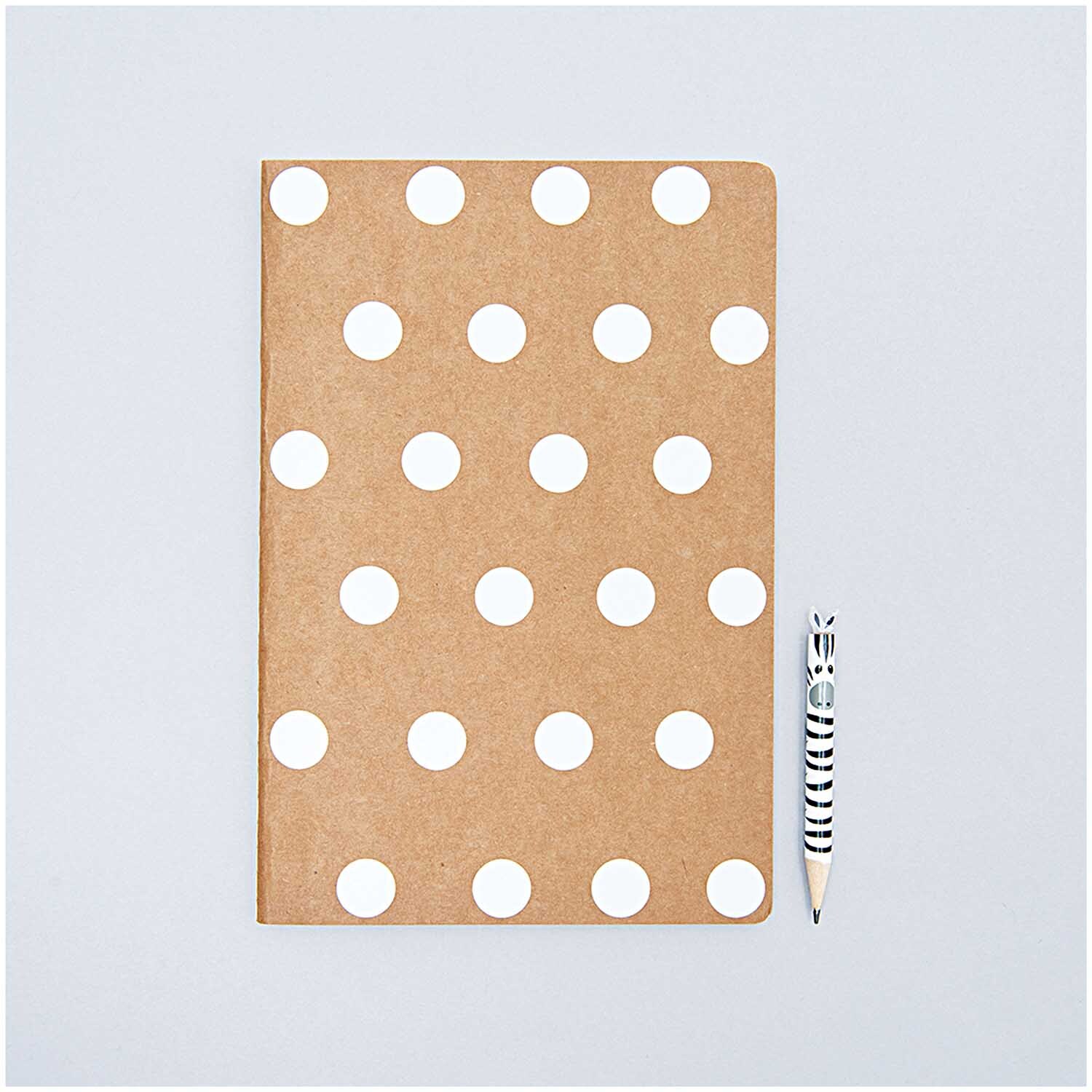 Paper Poetry Notizbuch A5 Kraftpapier blanko von Rico Design
