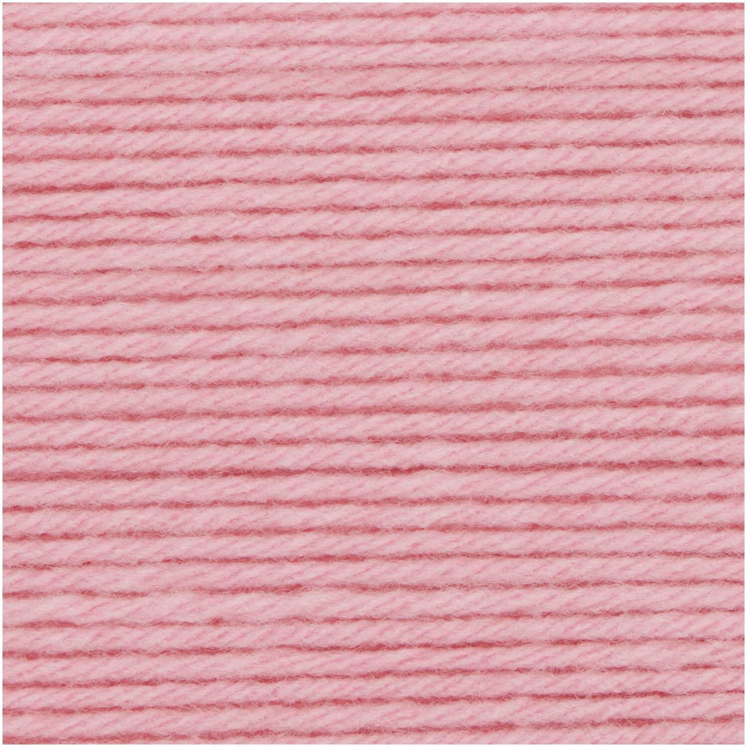 Rico Baby Classic dk: Weiches Garn in Bonbonrosa von Rico Design, ideal für Babyprojekte, 50g 165m.