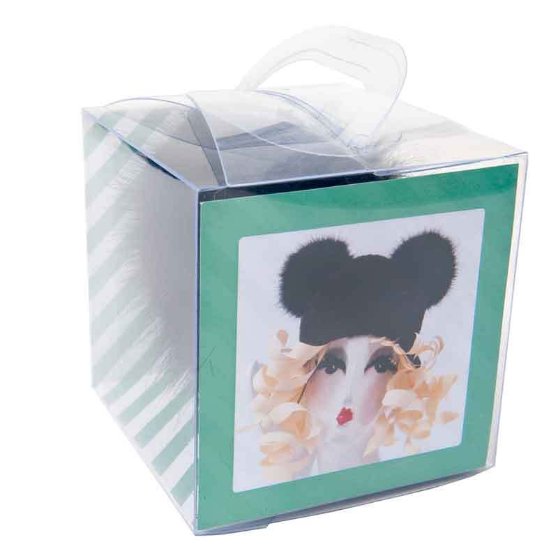 Kunstfellbommel 5cm Farbe Gelb von Rico Design