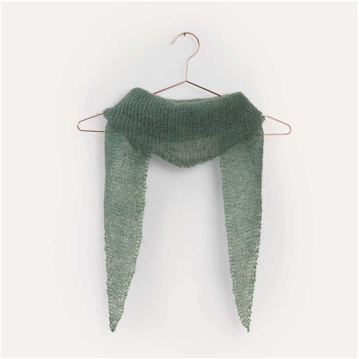 Gestricktes Dreieckstuch: Modell 15 aus dem Heft Accessoire Special
