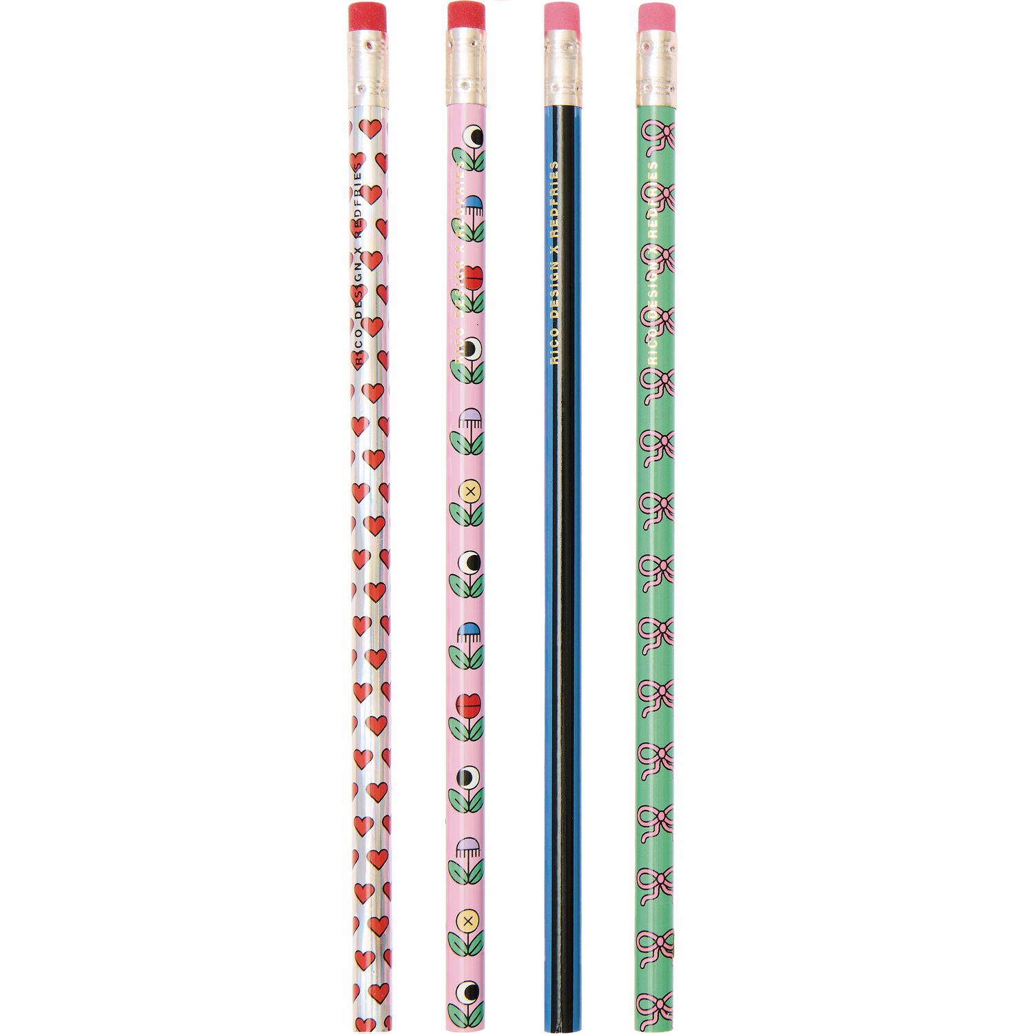 Rico Design x Redfries Bleistiftset 4-teilig von Rico Design