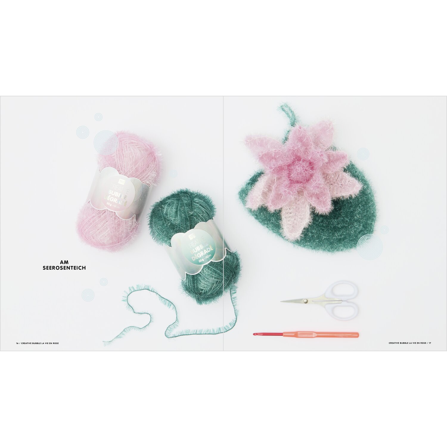 Creative Bubble - La Vie En Rose Sprachauswahl deutsch von Rico Design