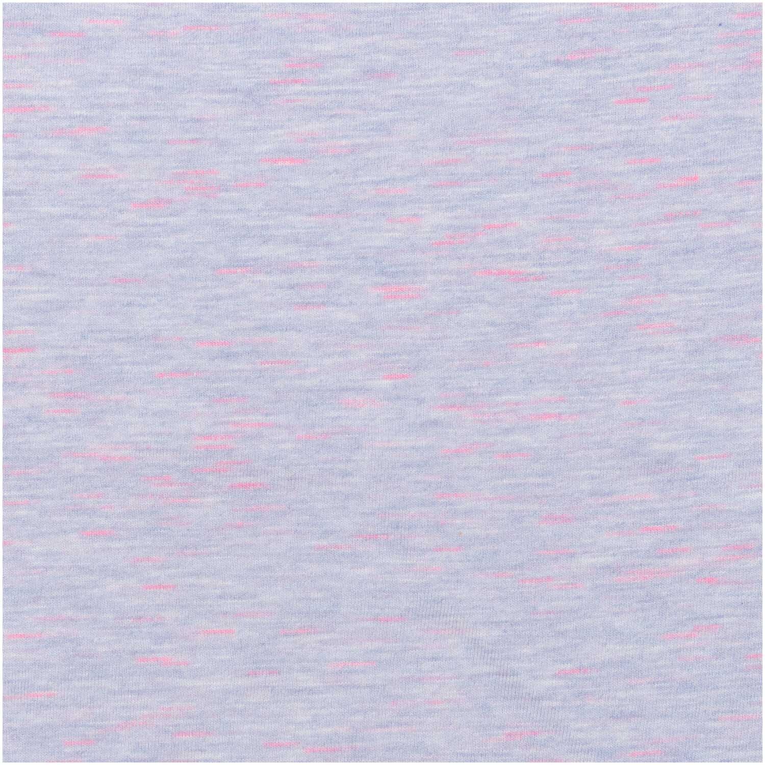 Stoffabschnitt Jersey in flieder-neonpink von Rico Design, 80x100cm. Weicher Stoff mit zartem Muster. Ideal für kreative Nähprojekte.