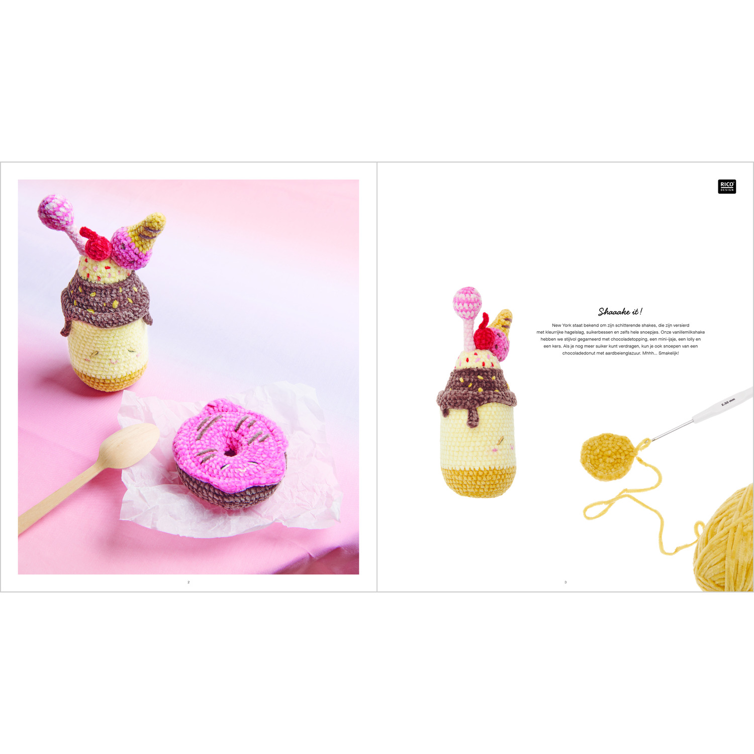 Ricorumi New York Bakery  Sprachauswahl niederländisch von Rico Design