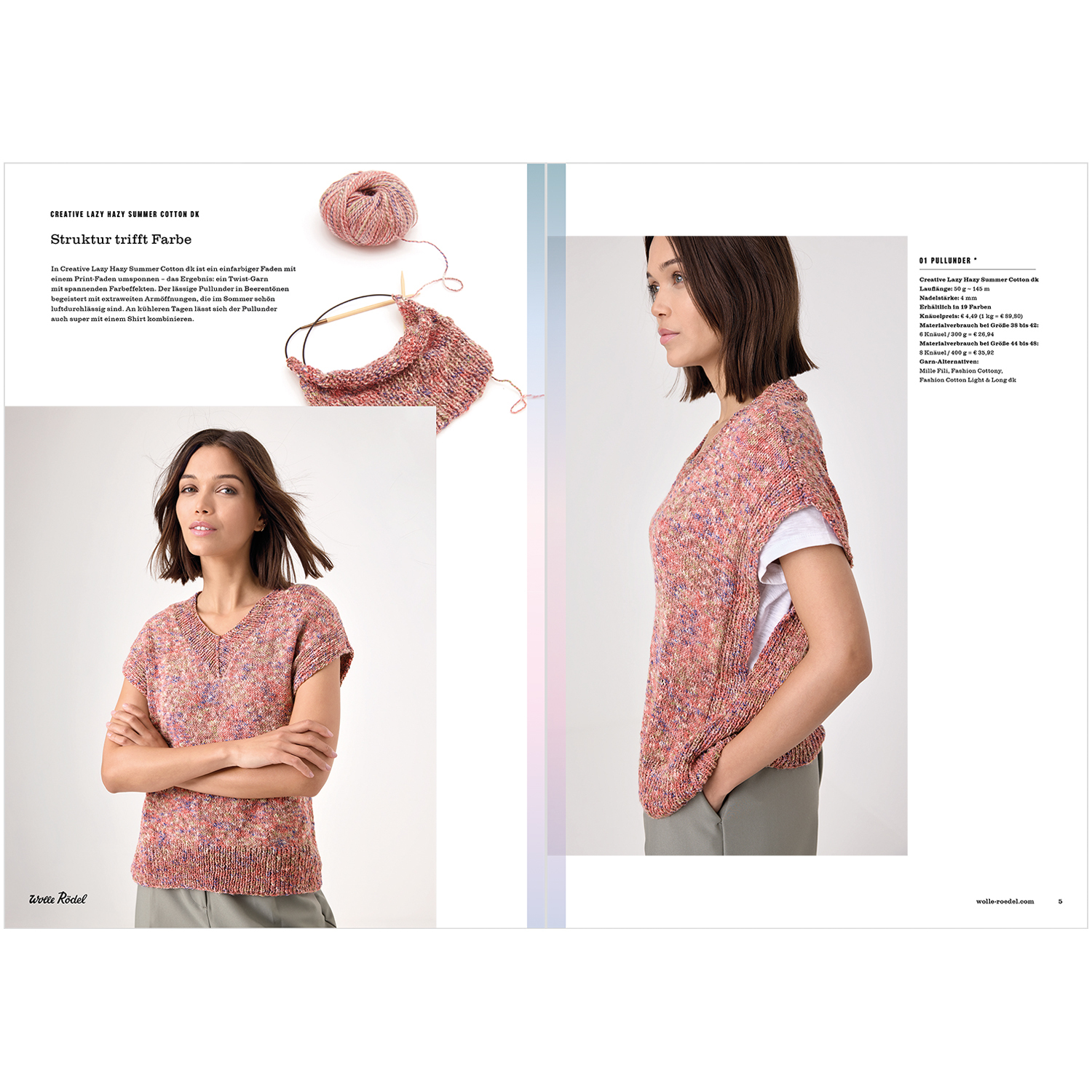 Die Neue Masche No. 6 Frühjahr-Sommer von idee. Creativmarkt