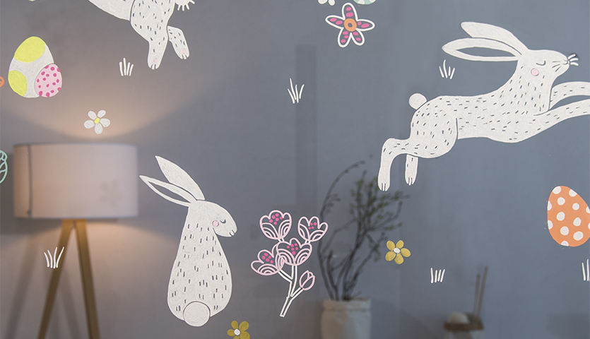 Anleitung Chalk Window Art Ostern: Kreative Fensterdekorationen für Ostern mit bunten Kreidefarben gestalten.