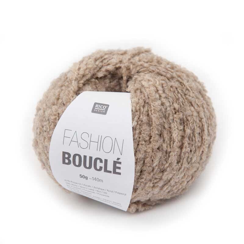 Fashion Bouclé 50g 140m Farbe Flieder von Rico Design