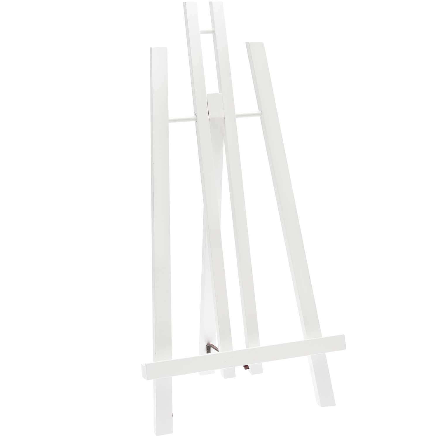Tischstaffelei weiß 24x50x20cm von Rico Design, ideal für Künstler, aus robustem Material.