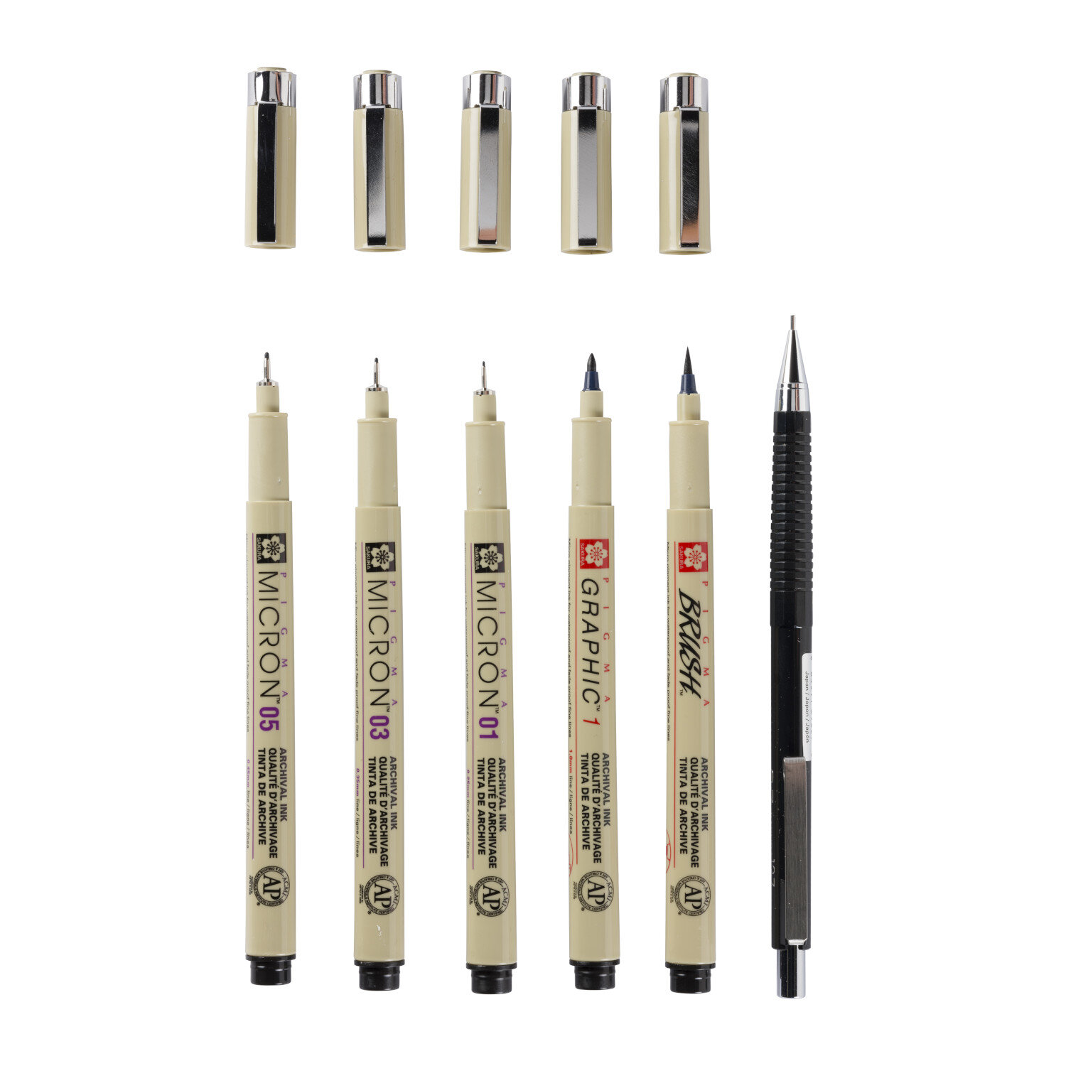 Pigma Micron Manga Set 6 Stück von Royal Talens