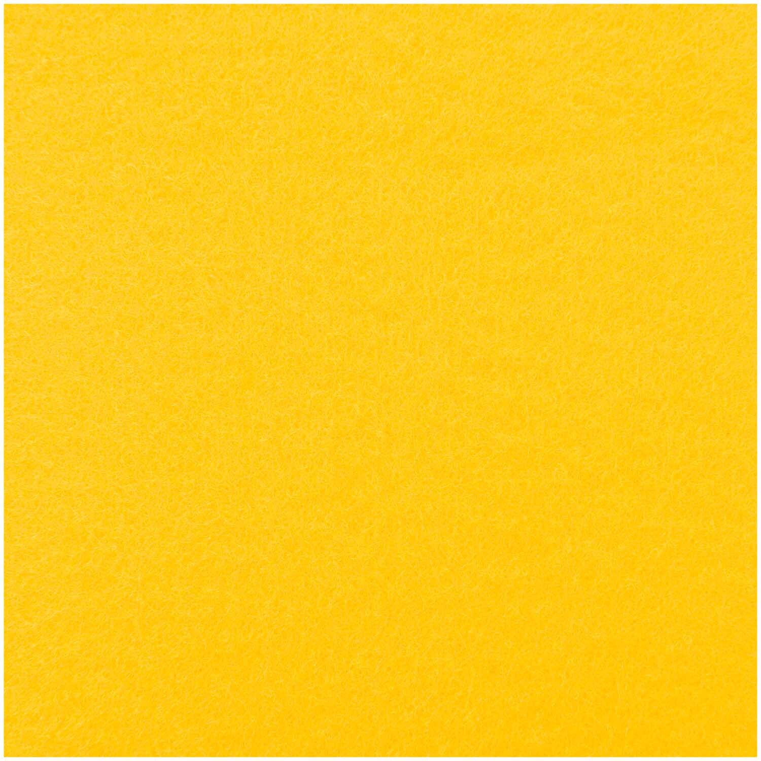 Filz-Platte 60x90cm 1mm von Rico Design in leuchtendem Gelb, ideal für kreative Bastelprojekte.