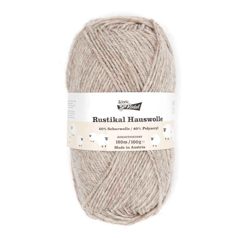 Rustikal Hauswolle 100g 180m Farbe Rosa von idee. Creativmarkt