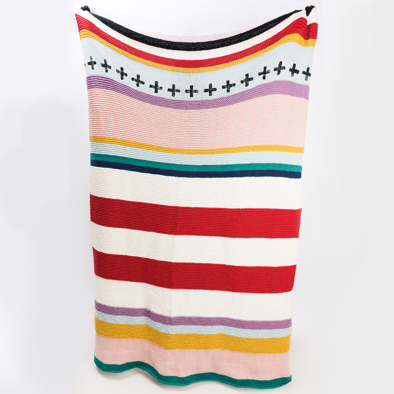 Strickanleitung Decke aus Essentials Mega Wool chunky von idee. Creativmarkt