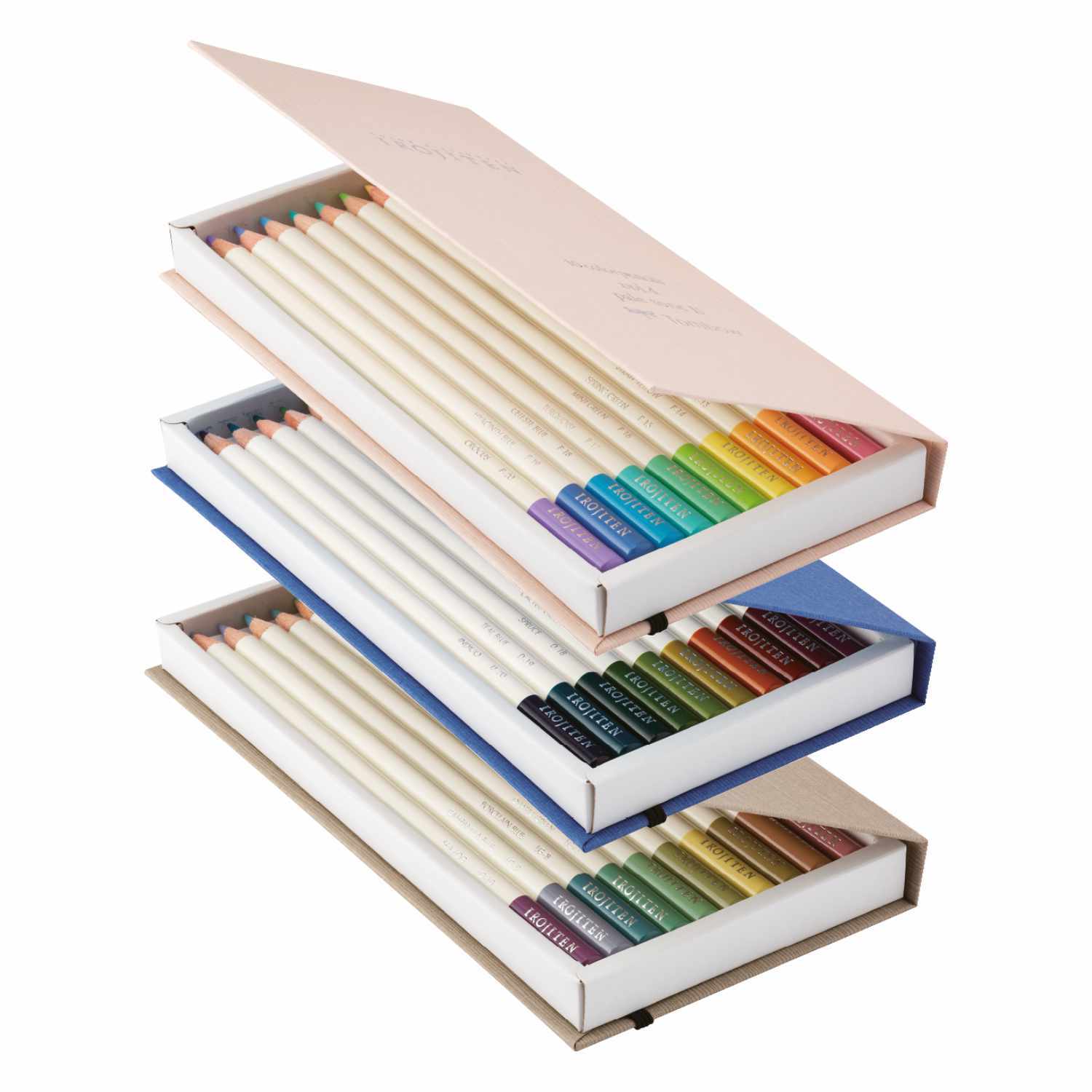 IROJITEN Farbstifte Woodlands 30 Stück von Tombow in eleganten Boxen, zeigen eine Vielfalt an Farben. Ideal für Künstler und Kreative.