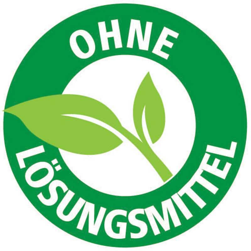 Kleberoller permanent 8,4mm 8,5m von tesa, umweltfreundlich ohne Lösungsmittel, grünes Logo mit Blatt.