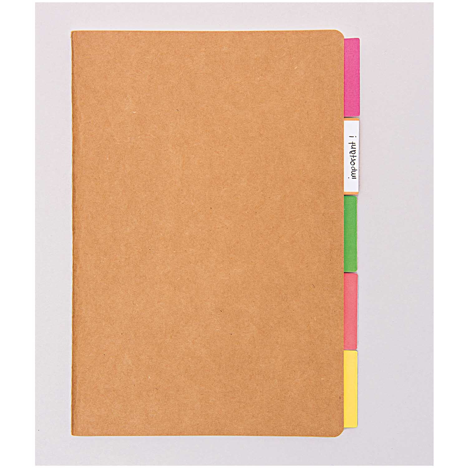 Paper Poetry Office Sticker Register Etiketten neon 40x25mm 4 Bogen von Rico Design