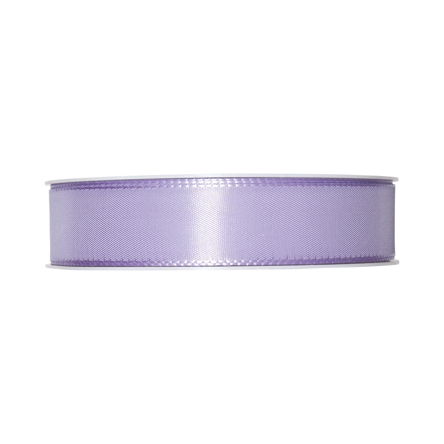 Taftband 25mm 5m in Lavendel von Halbach, ideal für Dekorationen und Geschenkverpackungen.