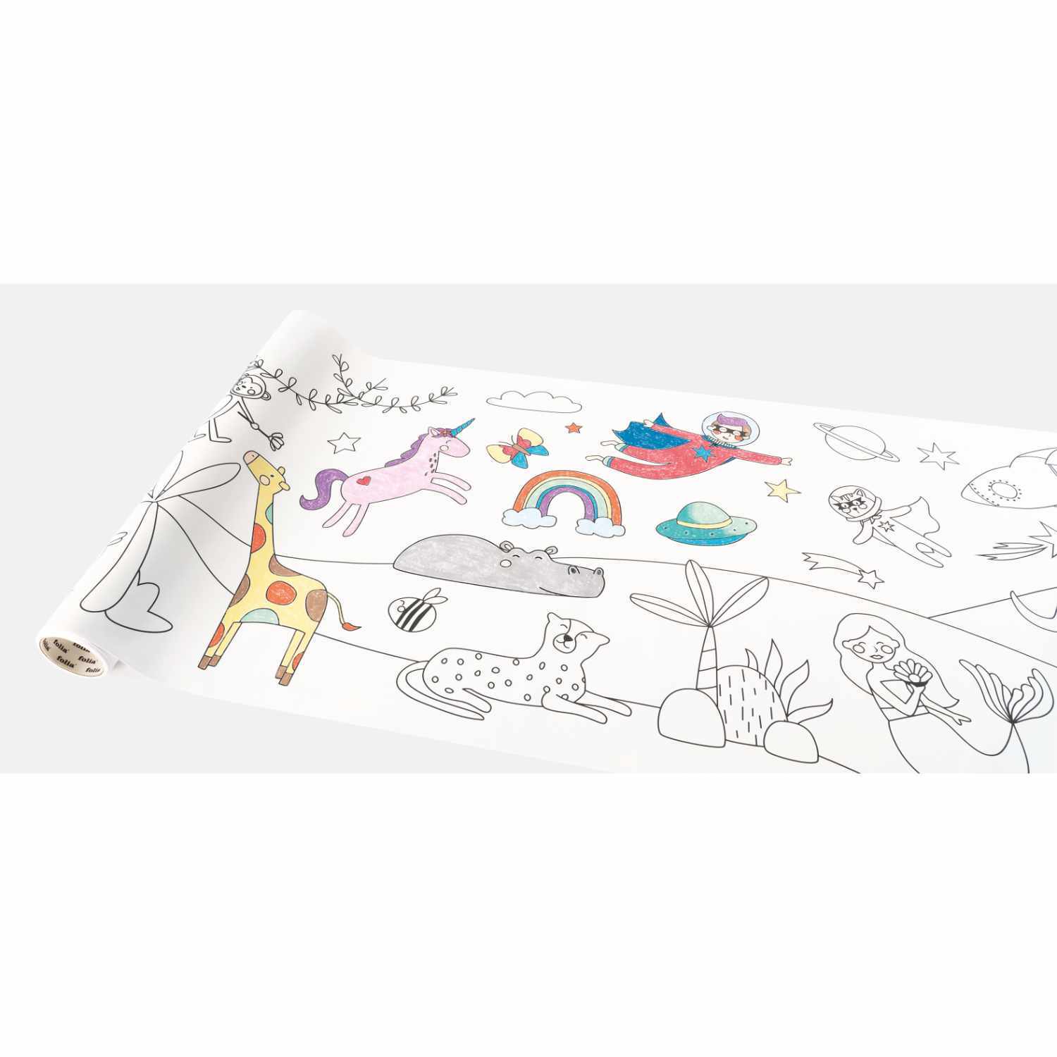 Malrolle Motive Adventure 30cmx4m 1 Rolle selbsthaftend von Max Bringmann 