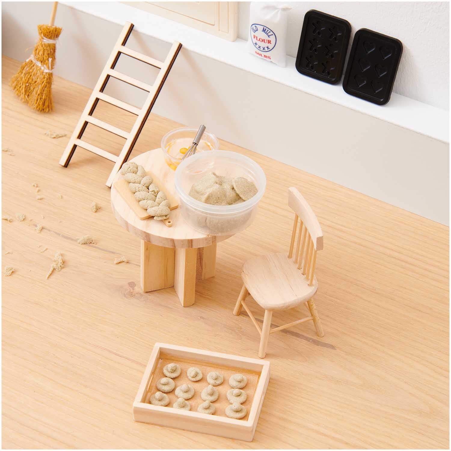 Miniatur Holztablett 6,5x4,7x1,2cm von Rico Design