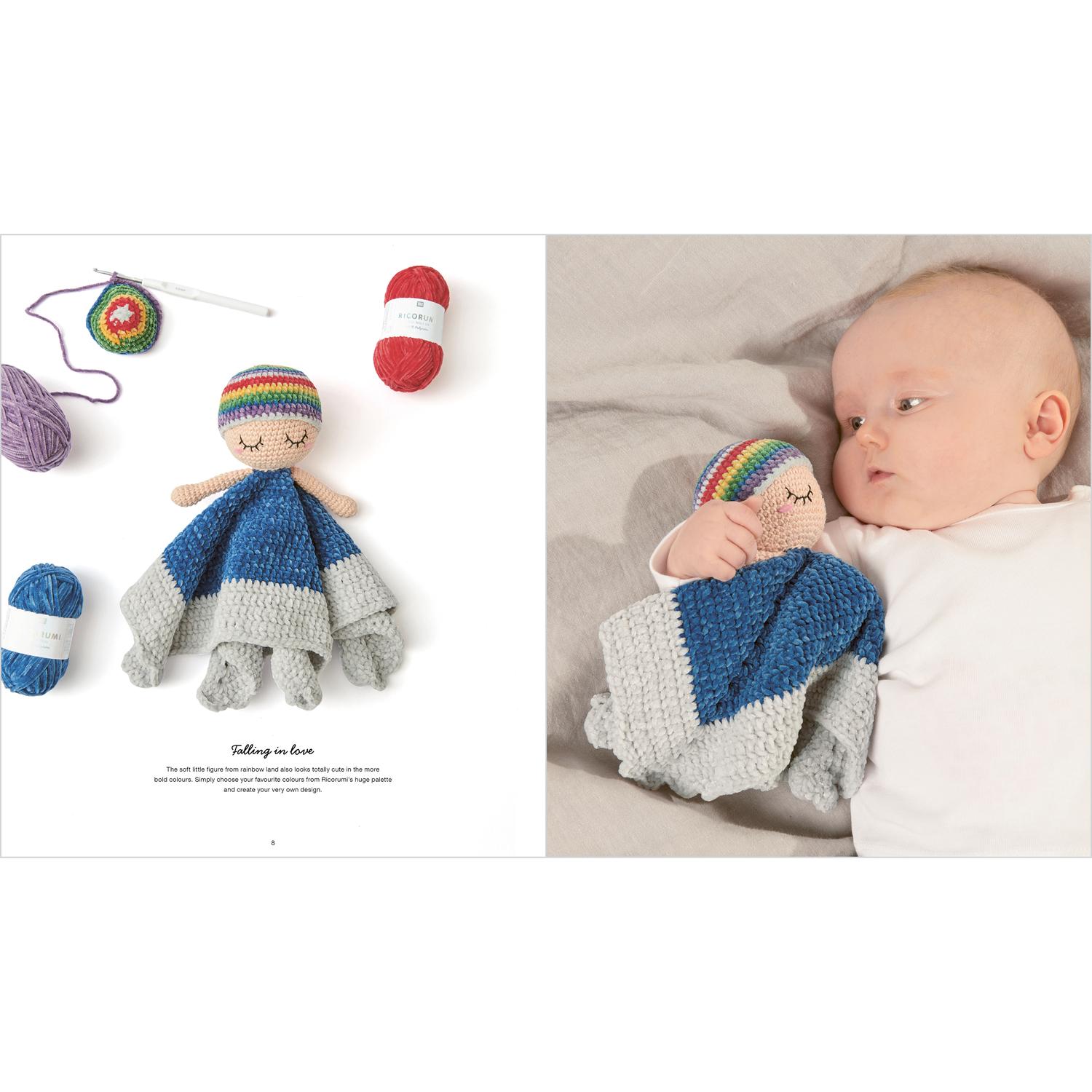 Ricorumi Baby Blankies Nilli Nilli Sprachauswahl englisch (GB) von Rico Design