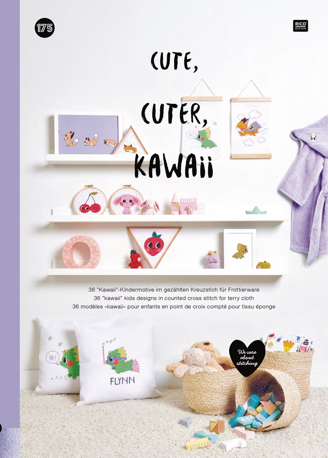 Stickbuch Cute, Cuter, Kawaii 175 von Rico Design