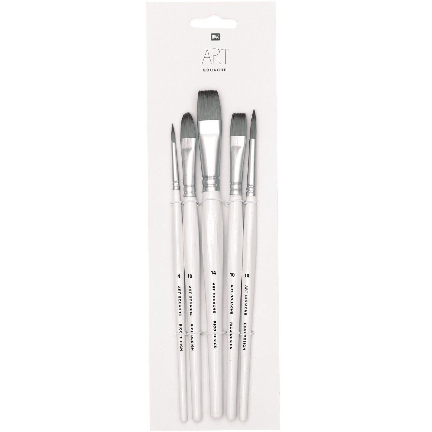 ART Pinsel Set Gouache 5-teilig von Rico Design