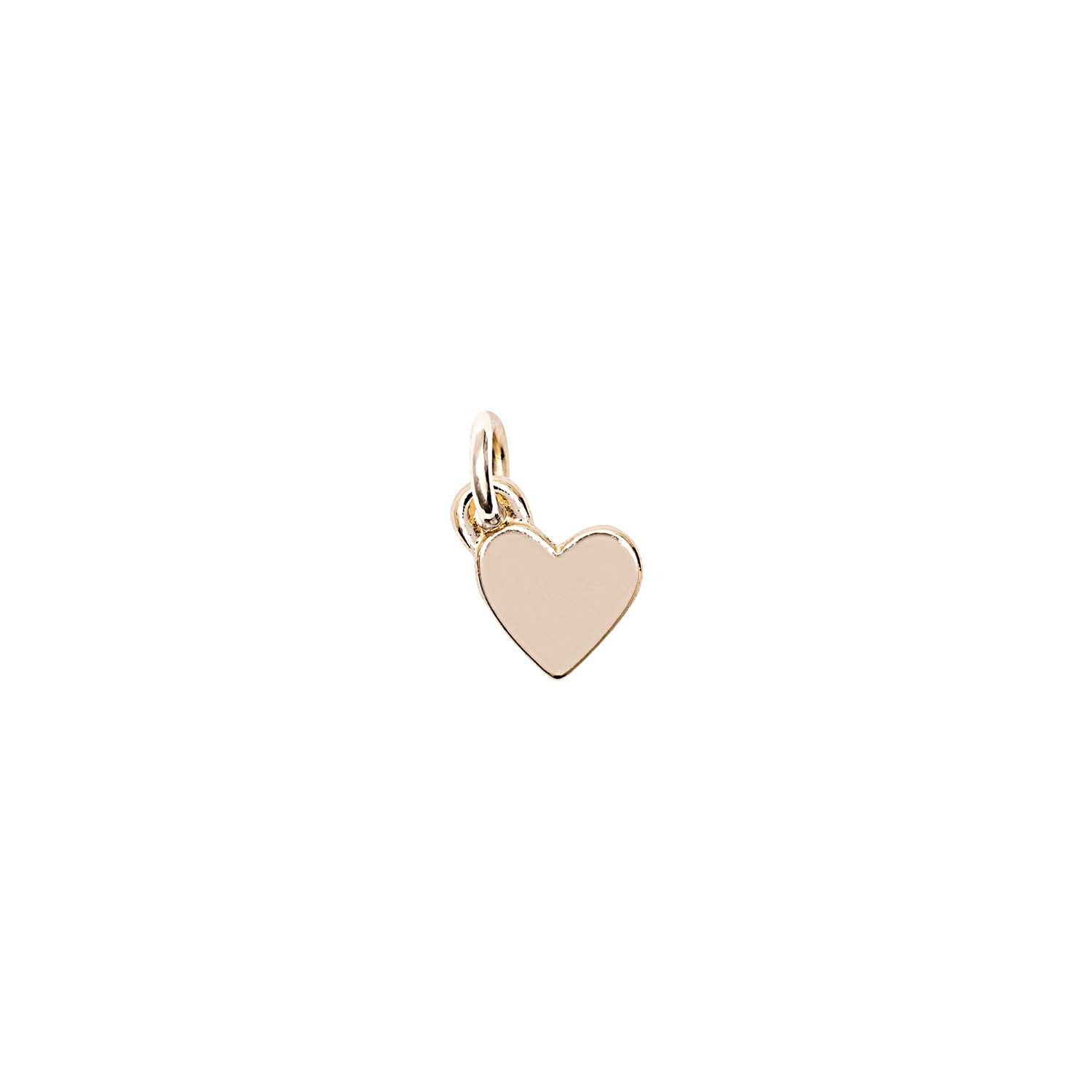 Anhänger Herz gold: Eleganter Herzanhänger aus Gold von Rico Design, ideal für Schmuckliebhaber.