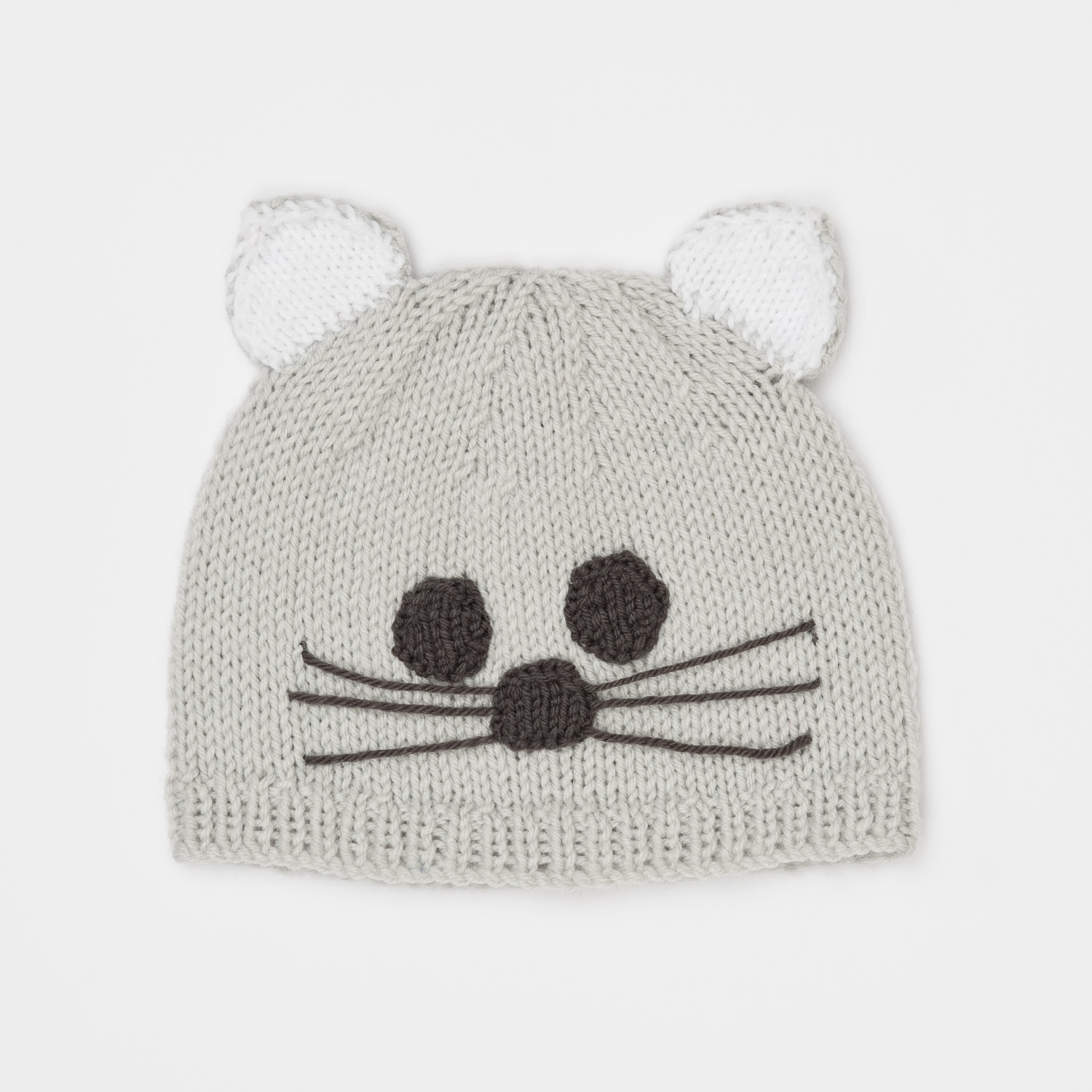 Strickanleitung Babymütze mit Katzenohren von idee. Creativmarkt