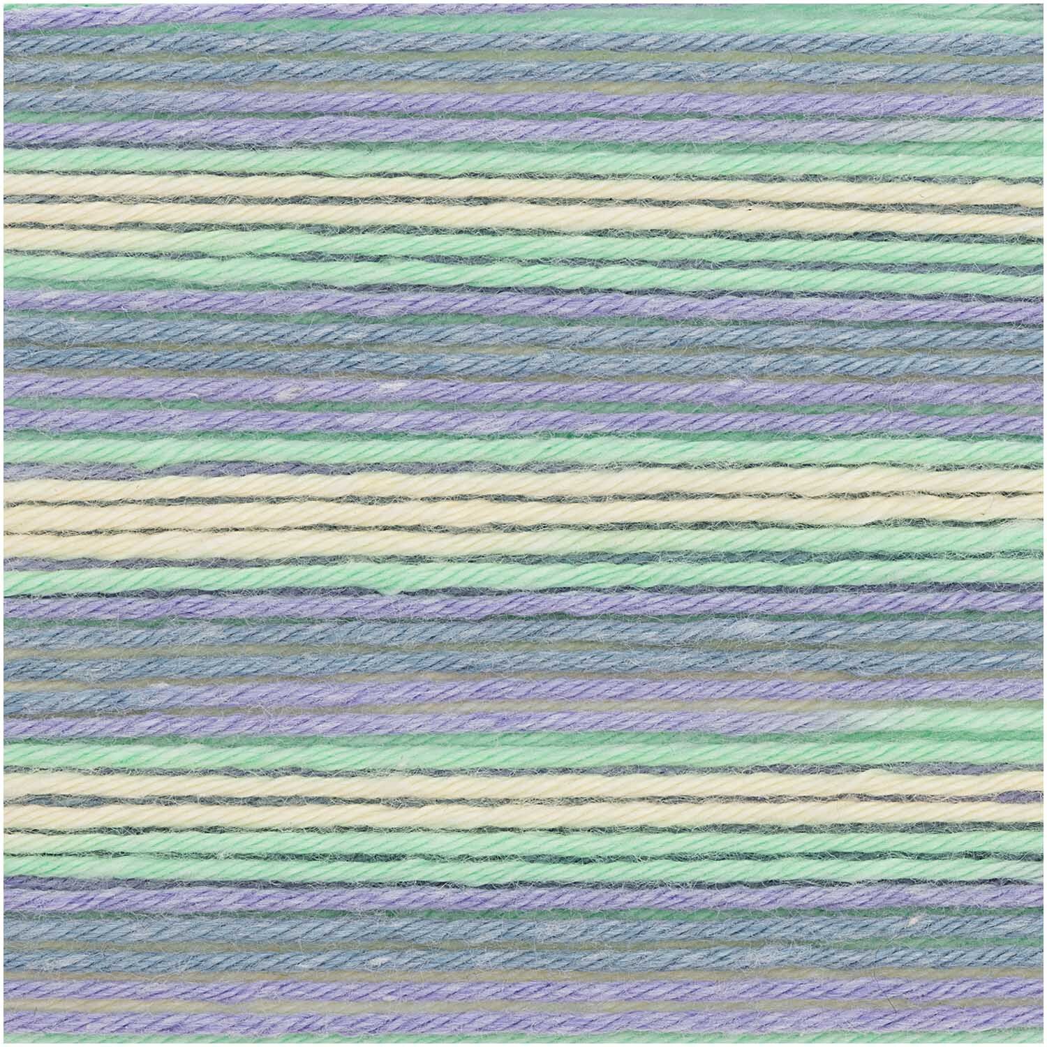 Rico Baby Cotton Soft Print dk 50g 125m Farbe Veilchen-Grün von Rico Design