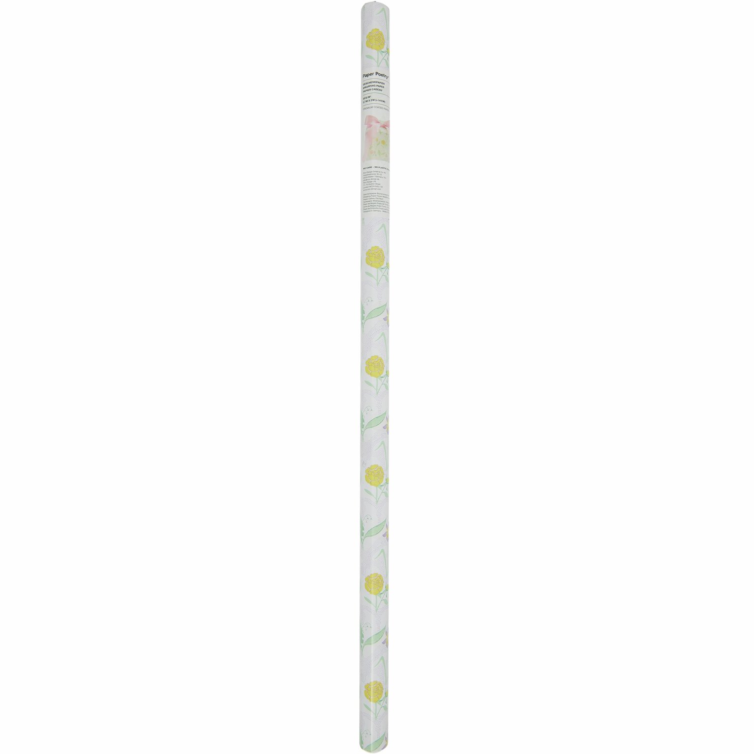 Paper Poetry Geschenkpapier Blumenwiese Bunt 0,7x2m von Rico Design