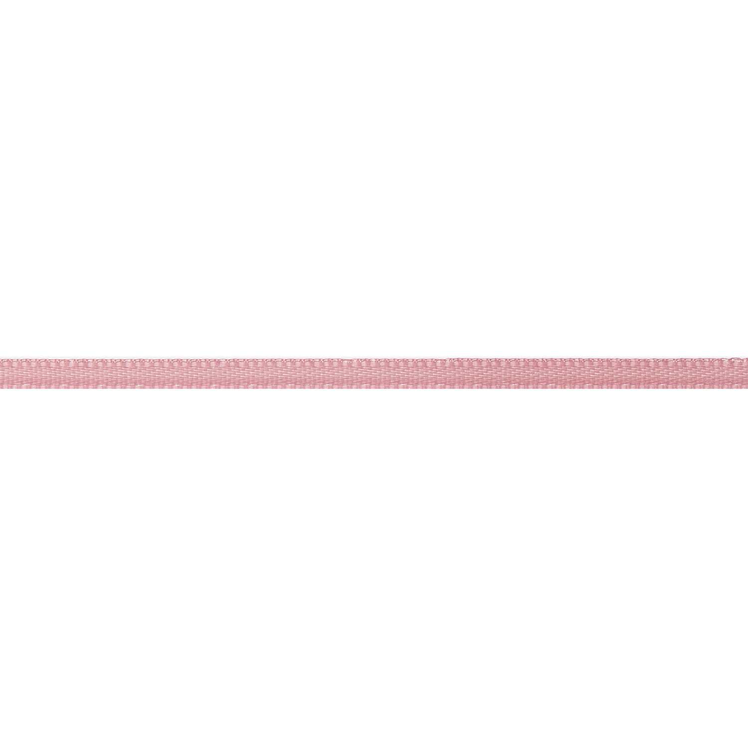 Paper Poetry Satinband 3mm 3m in zartem Rosa Mauve von Rico Design, ideal für kreative Bastelprojekte.