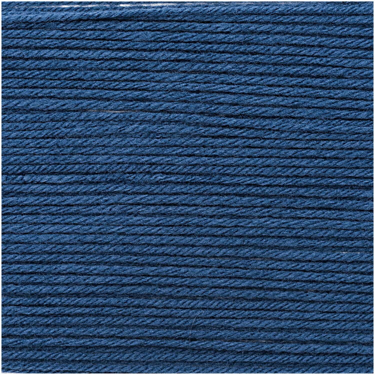Rico Baby Classic dk: Weiches Garn in Dunkelblau von Rico Design, ideal für Strickprojekte.