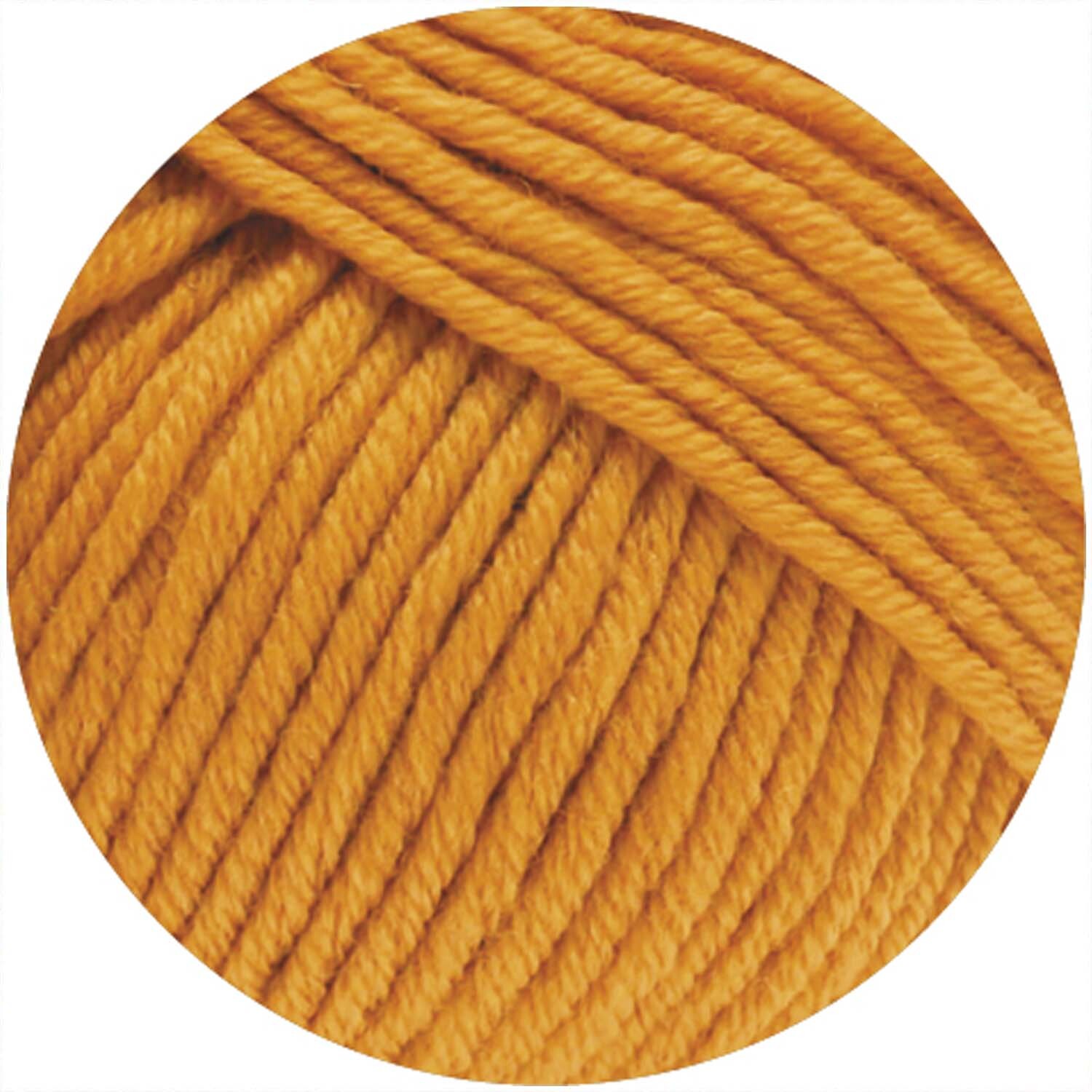Bingo: Weiches Garn in Cognac von Lana Grossa, ideal für Strickprojekte, 50g 80m.