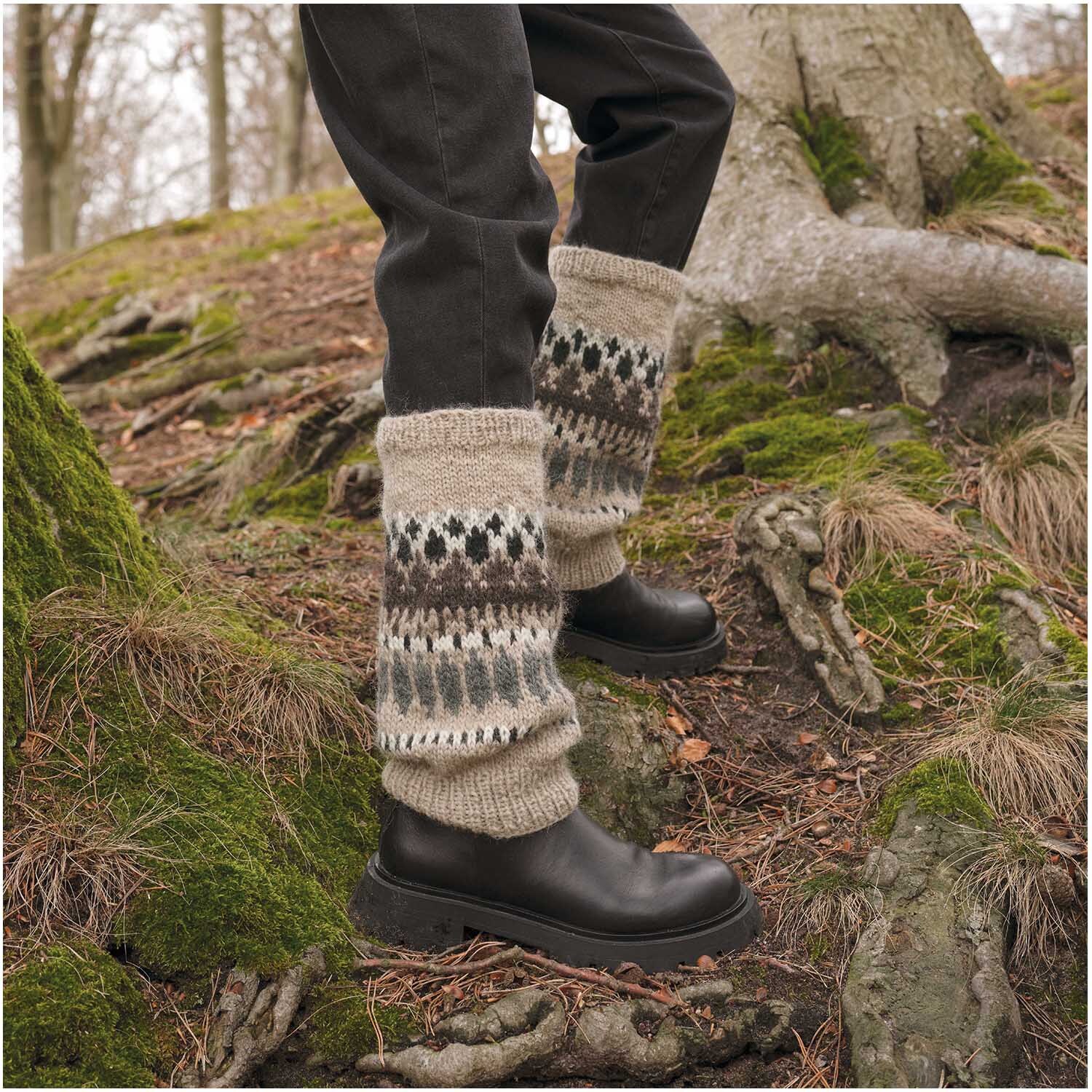 Strickset Stulpen Modell 05 aus Luxury Knits Winter Special von Rico Design
