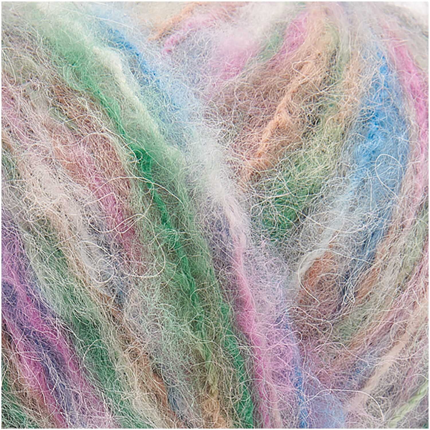 Fashion Light Luxury Hand-Dyed: Weiches, handgefärbtes Garn in Pastelltönen von Rico Design, ideal für Retro-Projekte.